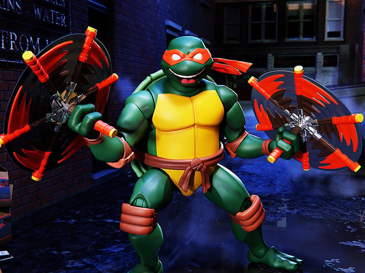 Teenage Mutant Ninja Turtles ULTIMATES! Michelangelo (2003 Animated Series) Action Figure Gallery Image 1