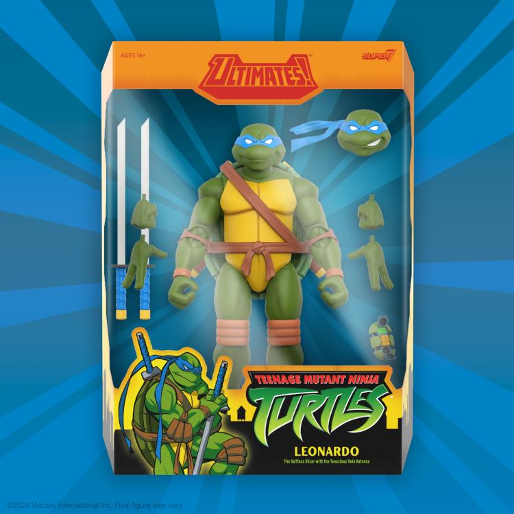 Teenage Mutant Ninja Turtles ULTIMATES! Leonardo (2003 Animated Series) Action Figure Gallery Image 5