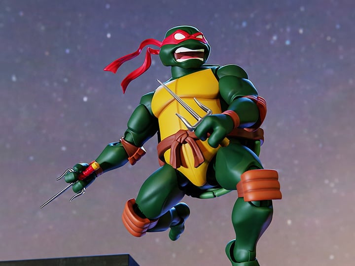 Teenage Mutant Ninja Turtles ULTIMATES! Raphael (2003 Animated Series) Action Figure Gallery Image 1
