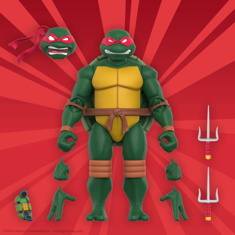 Teenage Mutant Ninja Turtles ULTIMATES! Raphael (2003 Animated Series) Action Figure Gallery Image 4