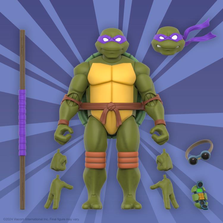 Teenage Mutant Ninja Turtles ULTIMATES! Donatello (2003 Animated Series) Action Figure Gallery Image 4