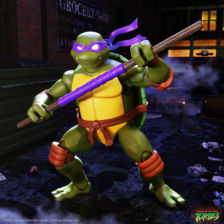 Teenage Mutant Ninja Turtles ULTIMATES! Donatello (2003 Animated Series) Action Figure Gallery Image 3