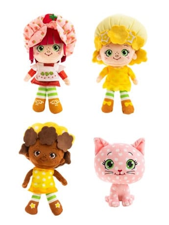 Strawberry Shortcake 8" Set of 4 Plush Gallery Image 2