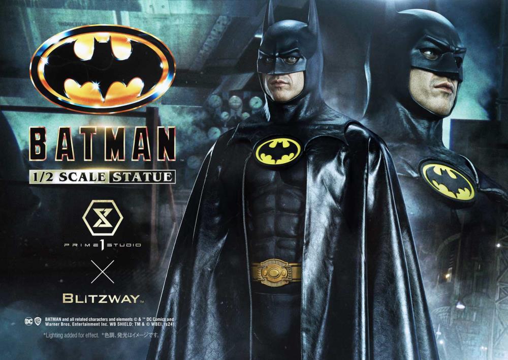 Batman (1989) High Definition Museum Masterline Batman 1/2 Scale Statue Gallery Image 31
