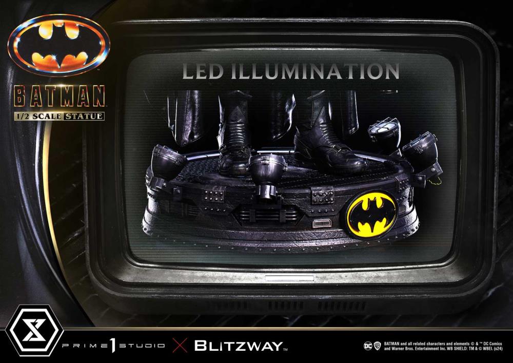 Batman (1989) High Definition Museum Masterline Batman 1/2 Scale Statue Gallery Image 28