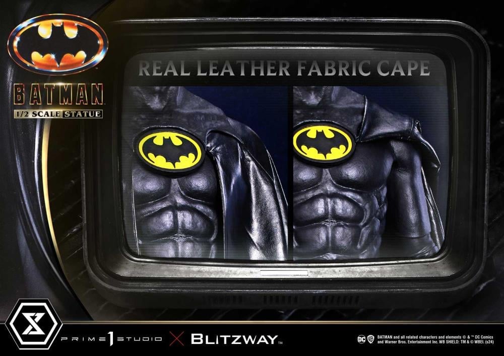 Batman (1989) High Definition Museum Masterline Batman 1/2 Scale Statue Gallery Image 26