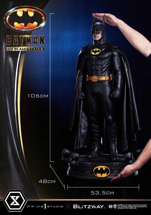 Batman (1989) High Definition Museum Masterline Batman 1/2 Scale Statue Gallery Image 13