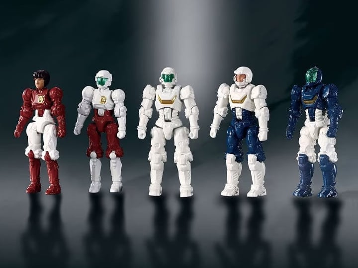 Diaclone DA-107 Dia-nauts & Female Member (Ver. 2.0) Exclusive Five Figure Set Gallery Image 1