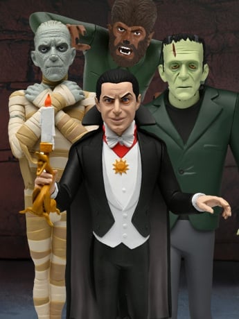 Universal Monsters Toony Terrors Set of 4 Figures Gallery Image 2