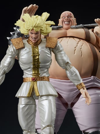 Fist of the North Star Dig Action Shin & Heart Action Figure Set