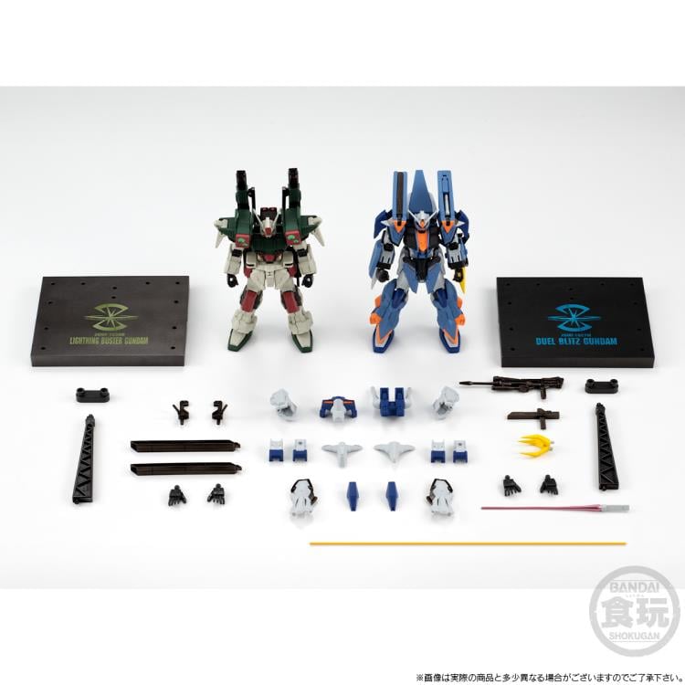Mobile Suit Gundam SEED Freedom G Frame FA Duel Blitz Gundam & Lightning Buster Gundam Gallery Image 11