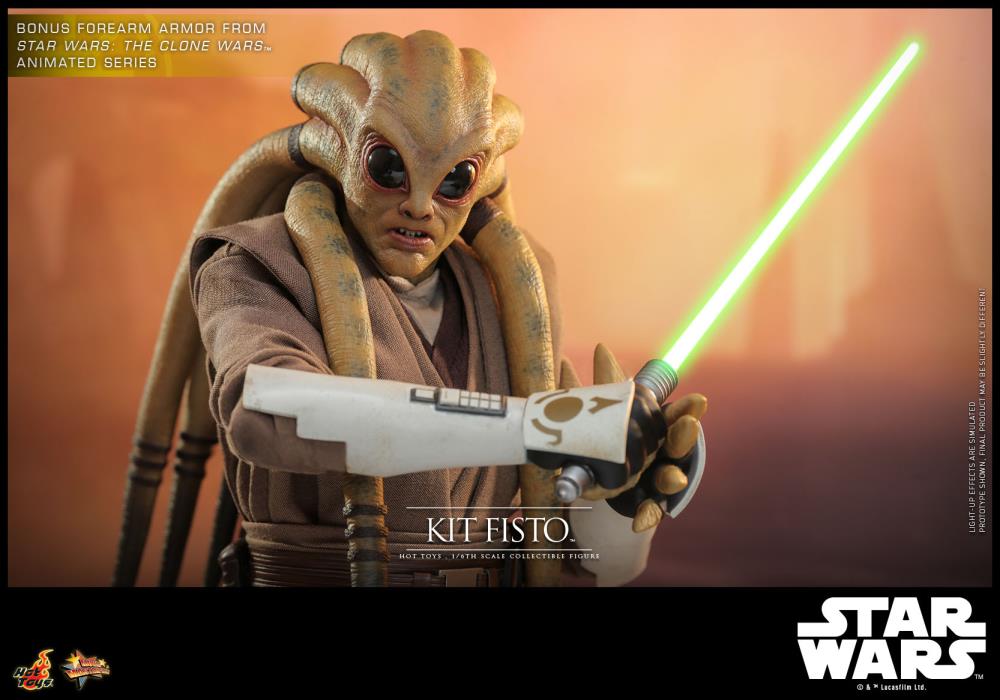 Star Wars: Revenge of the Sith MMS751 Kit Fisto 1/6th Scale Collectible Figure Gallery Image 16