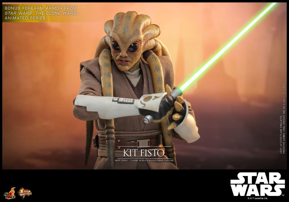 Star Wars: Revenge of the Sith MMS751 Kit Fisto 1/6th Scale Collectible Figure Gallery Image 15