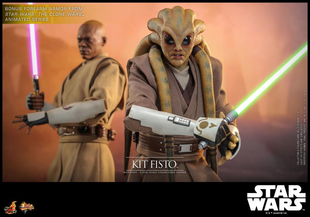 Star Wars: Revenge of the Sith MMS751 Kit Fisto 1/6th Scale Collectible Figure Gallery Image 14