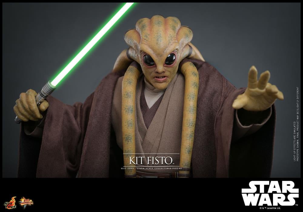 Star Wars: Revenge of the Sith MMS751 Kit Fisto 1/6th Scale Collectible Figure Gallery Image 9