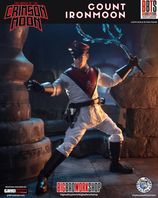 The Order of the Crimson Moon Count Ironmoon 1/12 Scale BBTS Exclusive Action Figure Gallery Image 7