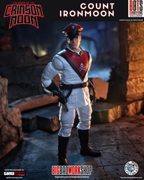 The Order of the Crimson Moon Count Ironmoon 1/12 Scale BBTS Exclusive Action Figure Gallery Image 4