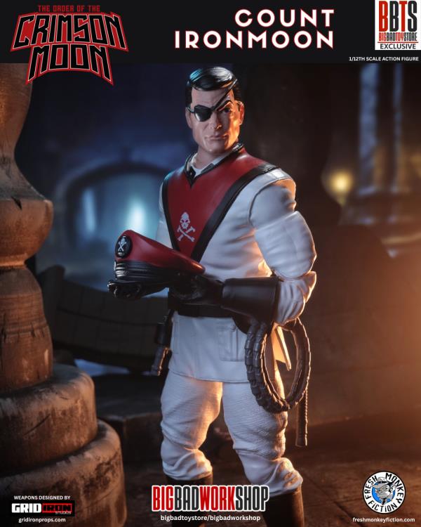 The Order of the Crimson Moon Count Ironmoon 1/12 Scale BBTS Exclusive Action Figure Gallery Image 8