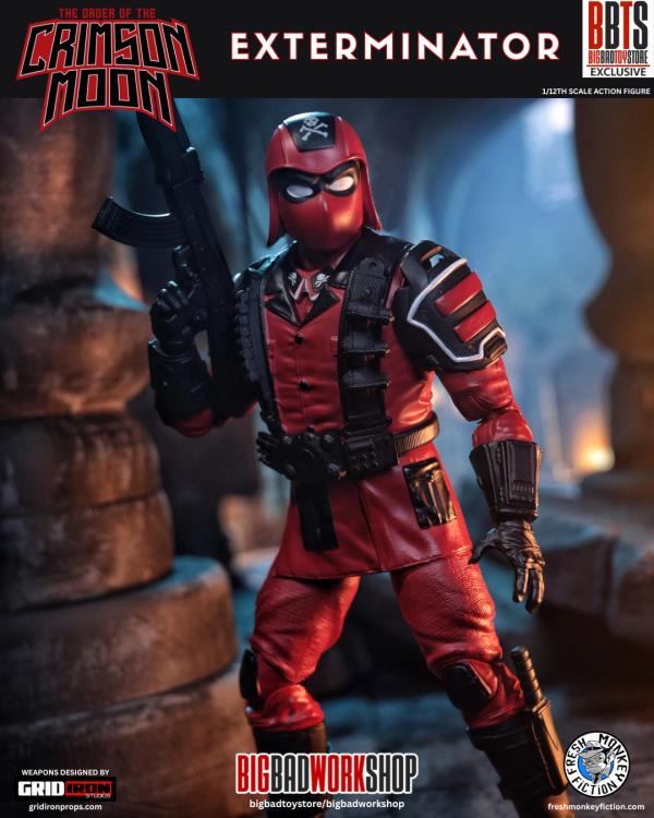 The Order of the Crimson Moon Crimson Moon Exterminator (Deluxe) 1/12 Scale BBTS Exclusive Action Figure Gallery Image 8