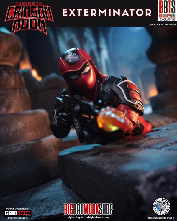The Order of the Crimson Moon Crimson Moon Exterminator (Deluxe) 1/12 Scale BBTS Exclusive Action Figure Gallery Image 9