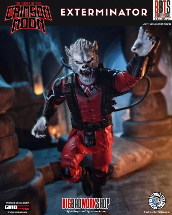 The Order of the Crimson Moon Crimson Moon Exterminator (Deluxe) 1/12 Scale BBTS Exclusive Action Figure Gallery Image 5
