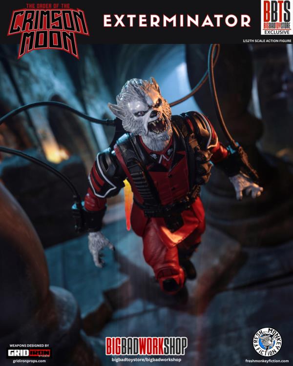 The Order of the Crimson Moon Crimson Moon Exterminator (Deluxe) 1/12 Scale BBTS Exclusive Action Figure Gallery Image 6