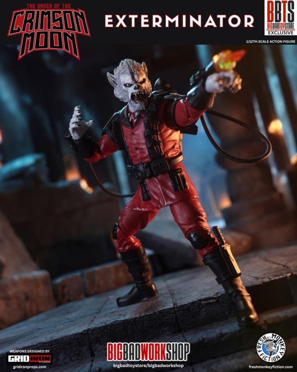 The Order of the Crimson Moon Crimson Moon Exterminator (Deluxe) 1/12 Scale BBTS Exclusive Action Figure Gallery Image 3