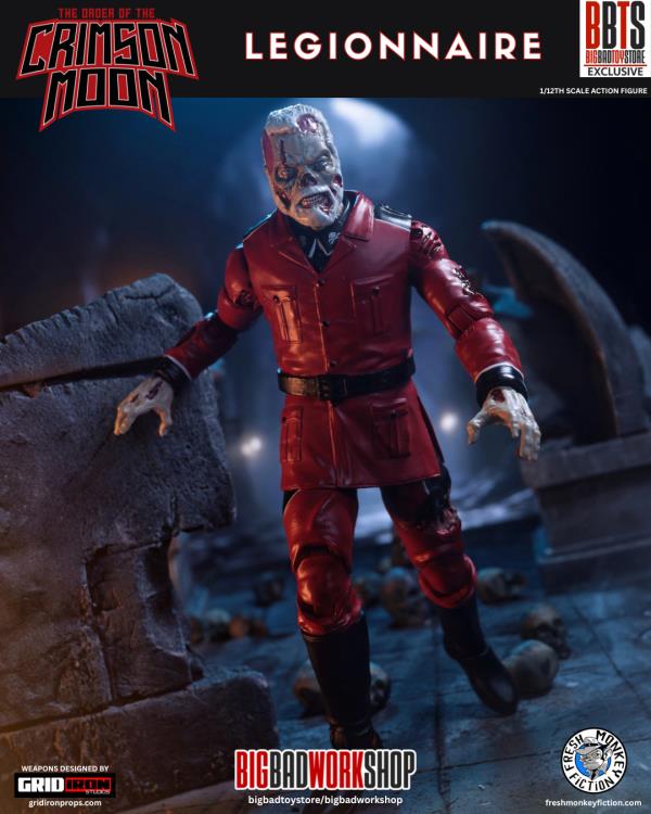The Order of the Crimson Moon Crimson Moon Legionnaire 1/12 Scale BBTS Exclusive Action Figure Gallery Image 9