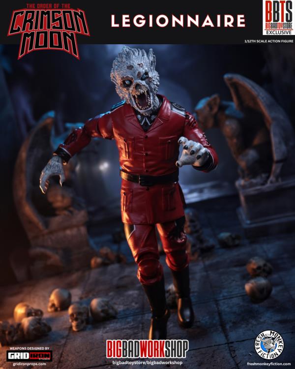 The Order of the Crimson Moon Crimson Moon Legionnaire 1/12 Scale BBTS Exclusive Action Figure Gallery Image 3
