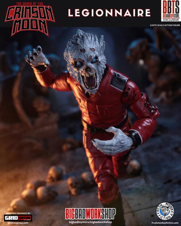 The Order of the Crimson Moon Crimson Moon Legionnaire 1/12 Scale BBTS Exclusive Action Figure Gallery Image 4