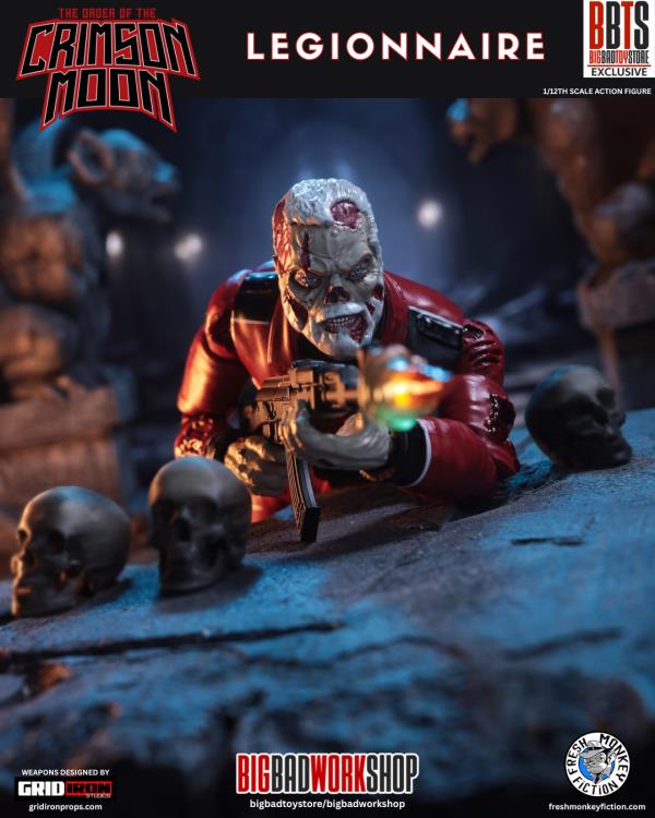 The Order of the Crimson Moon Crimson Moon Legionnaire 1/12 Scale BBTS Exclusive Action Figure Gallery Image 10