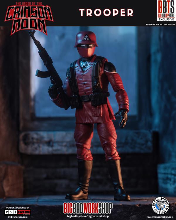 The Order of the Crimson Moon Crimson Moon Trooper 1/12 Scale BBTS Exclusive Action Figure Gallery Image 8