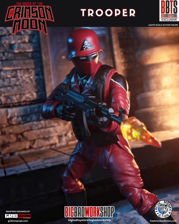 The Order of the Crimson Moon Crimson Moon Trooper 1/12 Scale BBTS Exclusive Action Figure Gallery Image 10