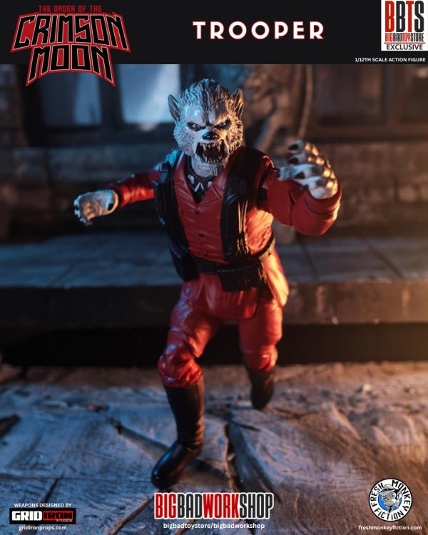 The Order of the Crimson Moon Crimson Moon Trooper 1/12 Scale BBTS Exclusive Action Figure Gallery Image 3