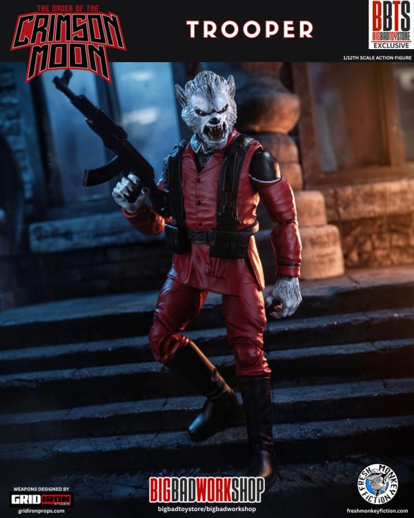 The Order of the Crimson Moon Crimson Moon Trooper 1/12 Scale BBTS Exclusive Action Figure Gallery Image 7