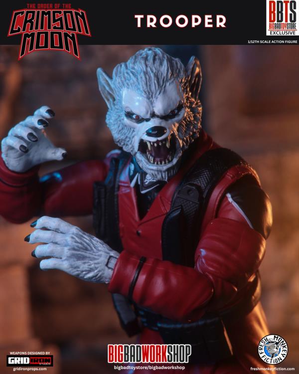 The Order of the Crimson Moon Crimson Moon Trooper 1/12 Scale BBTS Exclusive Action Figure Gallery Image 5