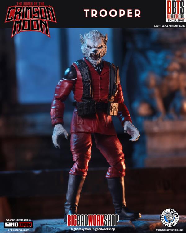 The Order of the Crimson Moon Crimson Moon Trooper 1/12 Scale BBTS Exclusive Action Figure Gallery Image 4