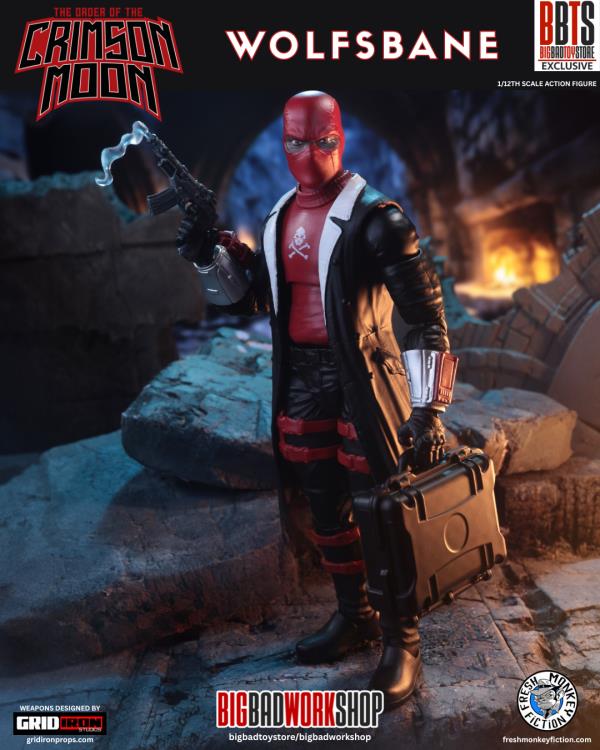 The Order of the Crimson Moon Wolfsbane 1/12 Scale BBTS Exclusive Action Figure Gallery Image 5