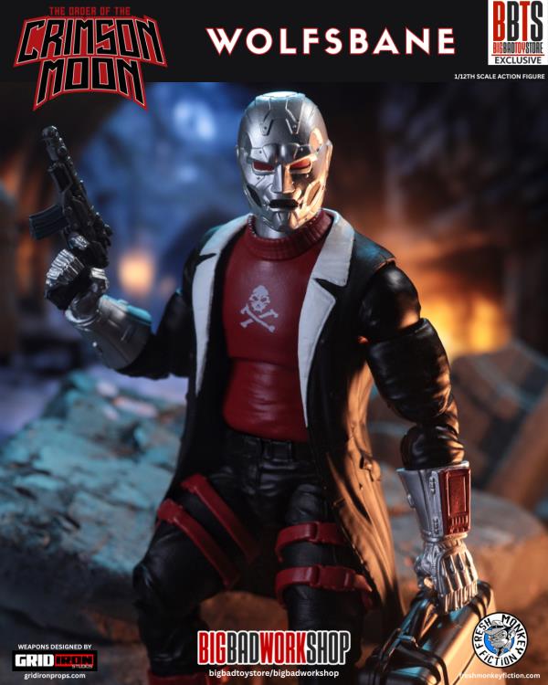 The Order of the Crimson Moon Wolfsbane 1/12 Scale BBTS Exclusive Action Figure Gallery Image 9