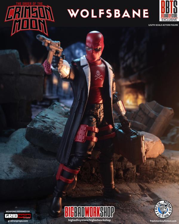 The Order of the Crimson Moon Wolfsbane 1/12 Scale BBTS Exclusive Action Figure Gallery Image 3