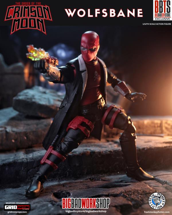 The Order of the Crimson Moon Wolfsbane 1/12 Scale BBTS Exclusive Action Figure Gallery Image 4