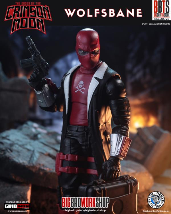 The Order of the Crimson Moon Wolfsbane 1/12 Scale BBTS Exclusive Action Figure Gallery Image 6