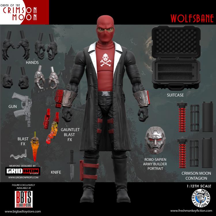 The Order of the Crimson Moon Wolfsbane 1/12 Scale BBTS Exclusive