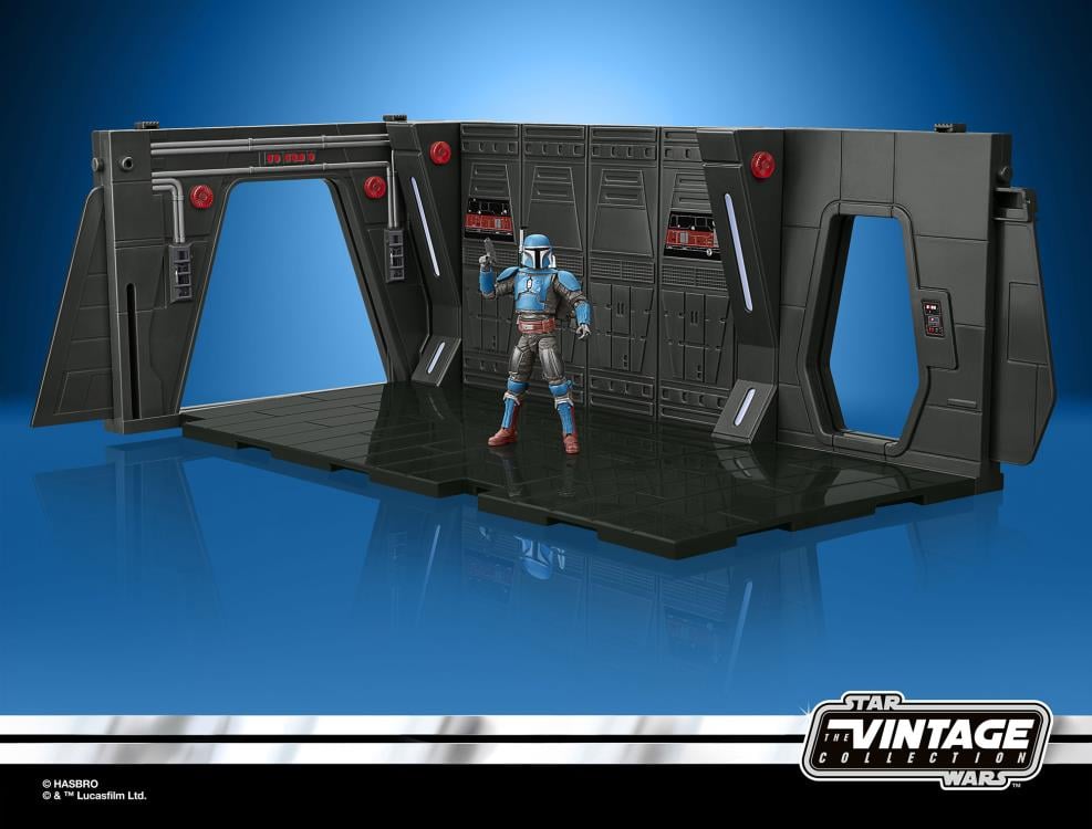 Star Wars: The Vintage Collection Moff Gideon's Imperial Light Cruiser Hallway Playset (The Mandalorian) Gallery Image 9