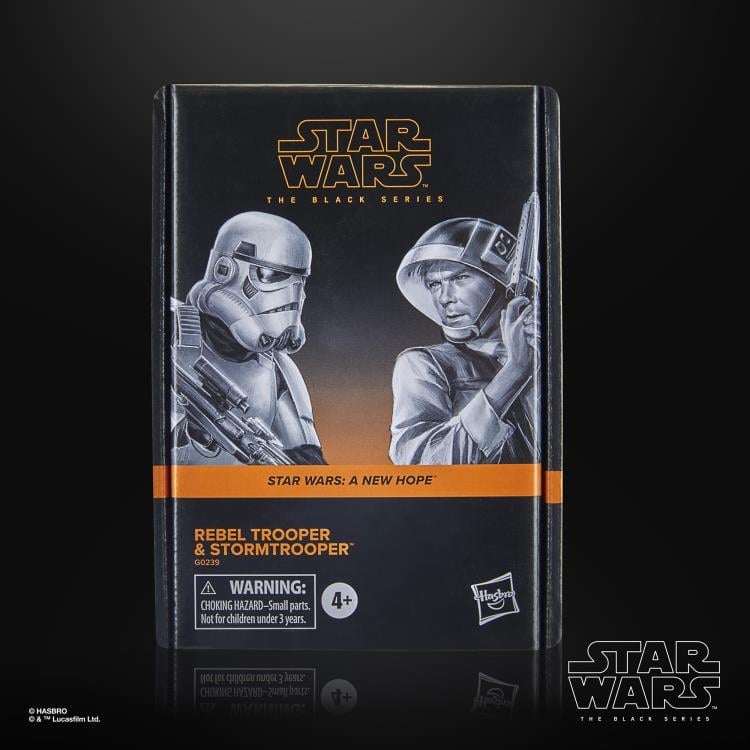 Star Wars: The Black Series 6" Rebel Trooper and Stormtrooper Two-Pack (A New Hope) Gallery Image 12