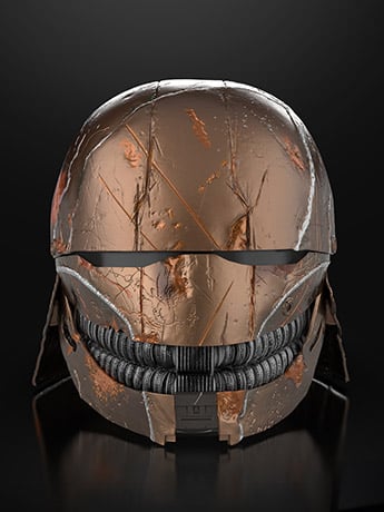 Star Wars: The Black Series The Stranger 1:1 Scale Wearable Electronic Helmet Gallery Image 2