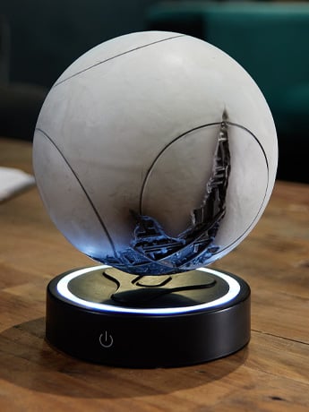 Destiny The Traveler Floating LED Lamp Gallery Image 2