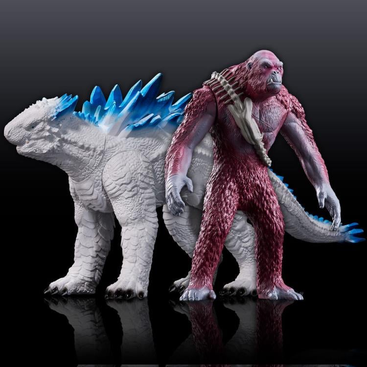 SHIMO＆SKAR KING シーモ＆スカーキング ソフビ Godzilla x Kong: The New Empire Movie Monster Series Shimo & Skar