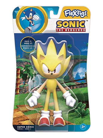 Sonic The Hedgehog FleXfigs Super Sonic Gallery Image 2