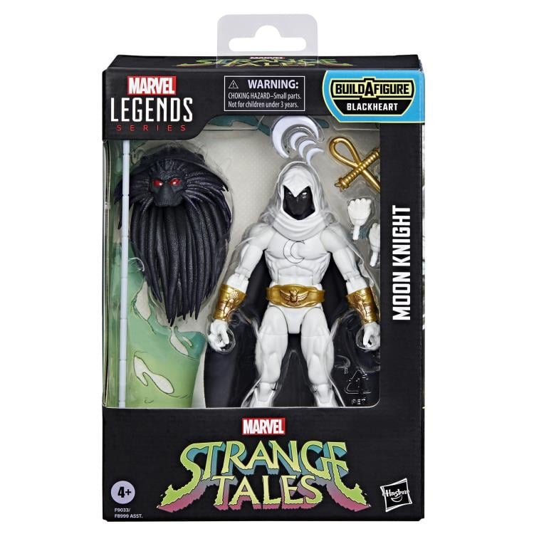 Strange Tales Marvel Legends Moon Knight Action Figure (Blackheart BAF) Gallery Image 10